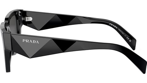 Prada PR A06S Sunglasses 16K08Z Black .